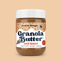 Cookie Dough Granola Butter - Bring Your Own Chips - The World's First Oat Based Spread