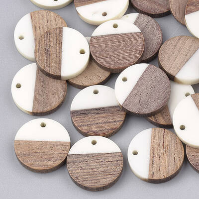 Resin & Wood Pendants