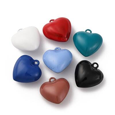 Brass Enamel Pendants