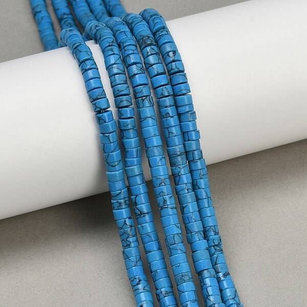 Synthetic Turquoise Beads Strands