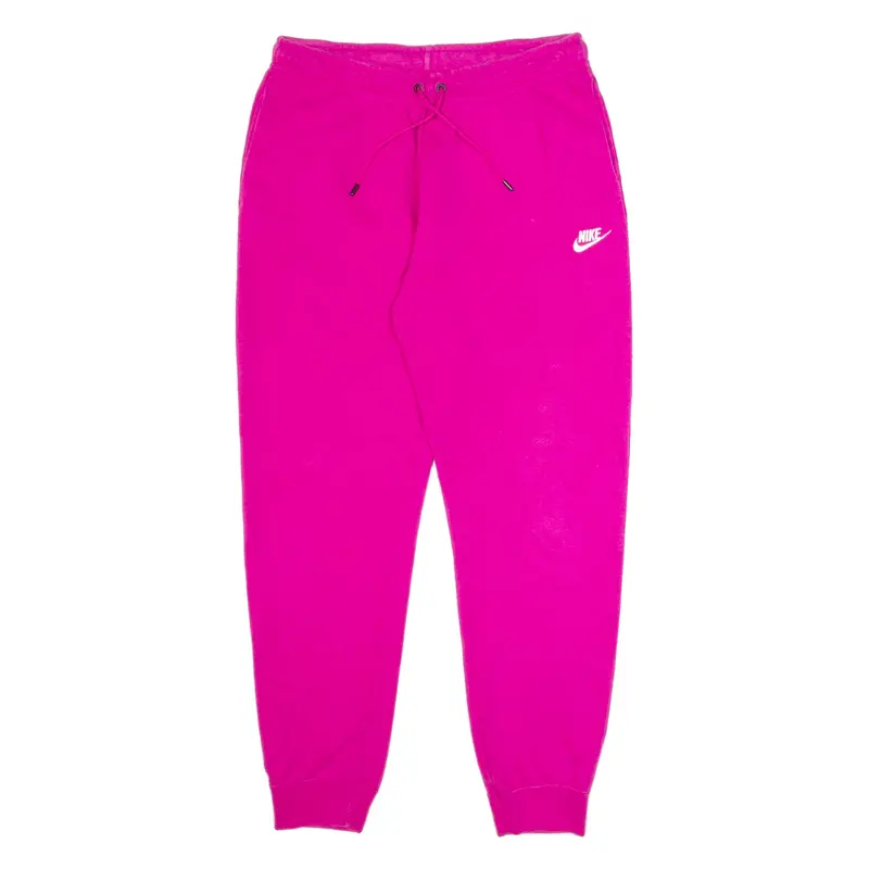 NIKE Womens Joggers Purple Tapered M W30 L28