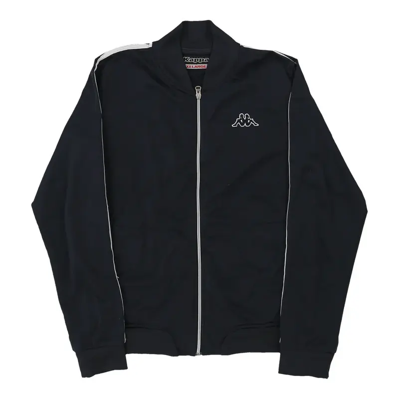 Age 10 Kappa Zip Up - 2XL Black Polyester
