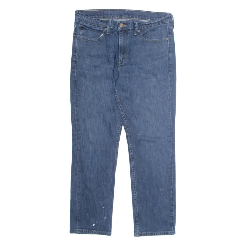 LEVI'S 511 Jeans Mens Blue Slim Straight Stone Wash W34 L30