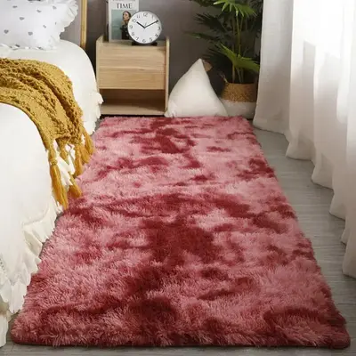 Fluffy Decorative Carpet, Plush Soft Floor Rug, Area Rugs for Living Room, Anti-slip Indoor Mat for Living Room Bedroom, Summ...
