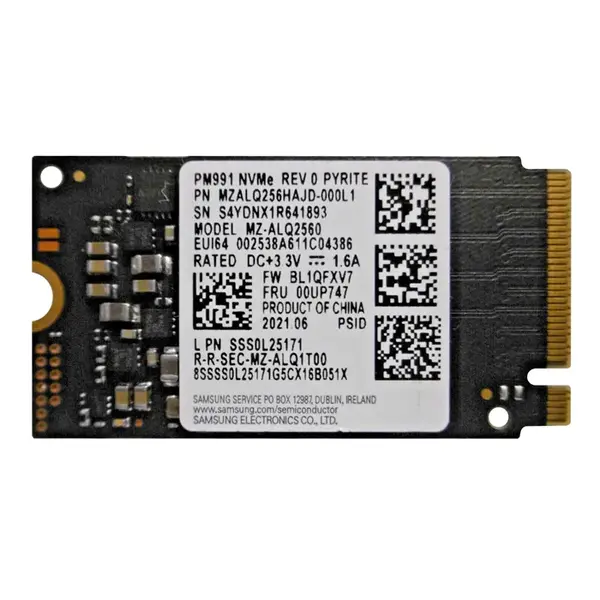 SSS0L25171 Lenovo 256GB PCI Express 3.0 x4 NVMe M.2 2242 Solid State Drive