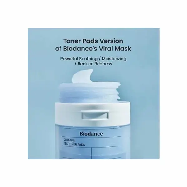 Biodance Cera-Zero Gel Toner 60 Pads
