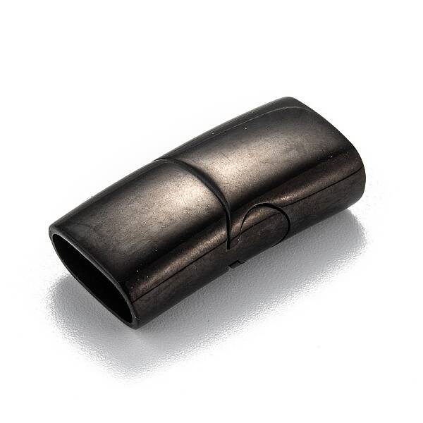 316 Surgical Stainless Steel Magnetic Clasps with Glue-in Ends