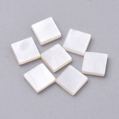 Natural White Shell Mother of Pearl Shell Cabochons