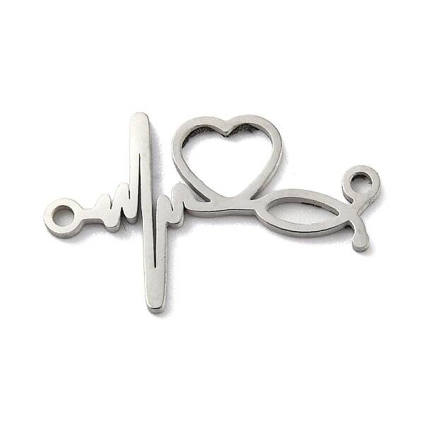 Non-Tarnish 304 Stainless Steel Connector Charms