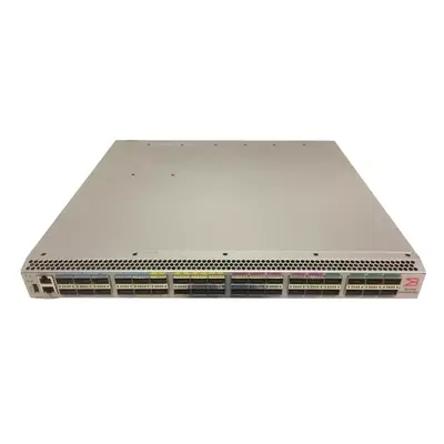 Brocade BR-VDX6940-36Q-AC-F | Switching VDX 6940-36Q Base System with 36-port 40 GbE QSFP+, AC Power Supply, Non-Port-Side Ex...