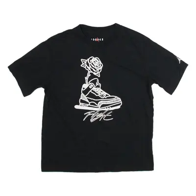 JORDAN Loose Fit Womens T-Shirt Black XS
