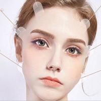 Face Lifting Tapes, 18/36pcs Invisible Clear V-face Lifting Sticker with Tool Accessories, Facial Skin Firming Tool for Women...
