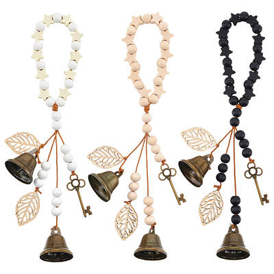 3Pcs Wood Beads Pendant Decoration