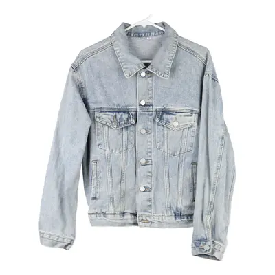 Unbranded Denim Jacket - Large Light Wash Cotton
