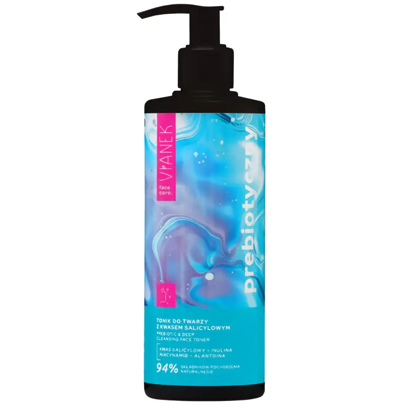 Vianek Prebiotic - facial tonic with salicylic acid, 300 ml