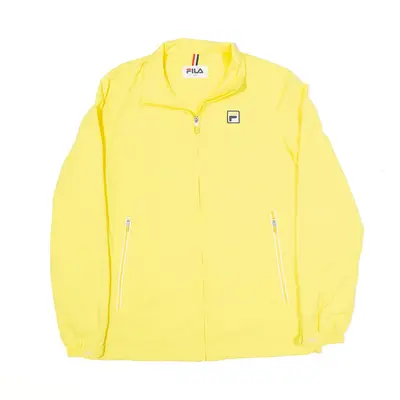 FILA Shell Jacket Yellow Womens S