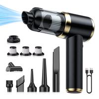 Handheld Cordless Vacuum Cleaner 5500Pa - Auto Car Vacuums with Best Suction, Small Portable Vac for Cars/Home/Desk - Mini Ha...