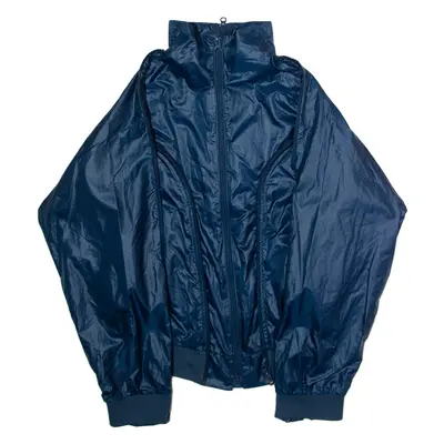 ADIDAS BY STELLA MCCARTNEY Womens Windbreaker Jacket Blue M
