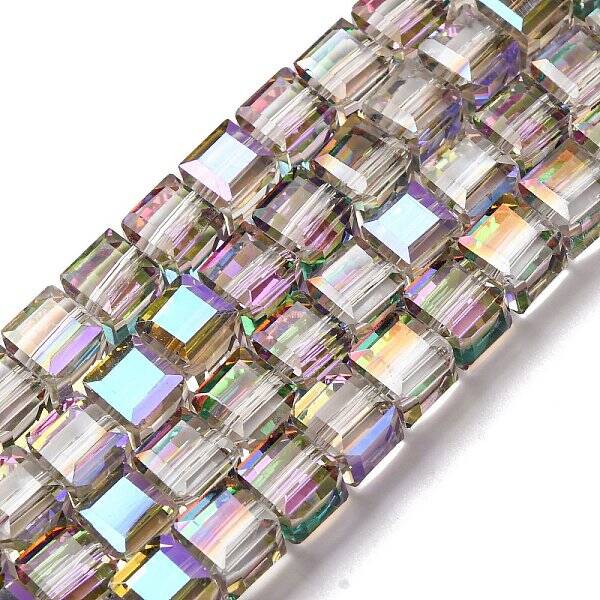 Electroplate Glass Beads Strands