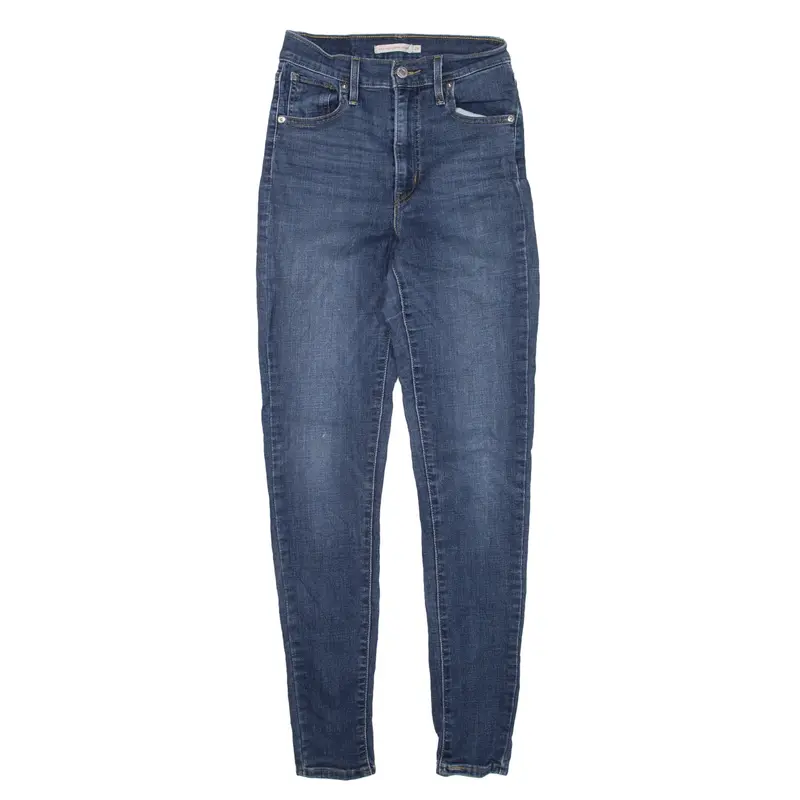 LEVI'S Mile High Jeans Blue Denim Slim Skinny Womens W22 L27