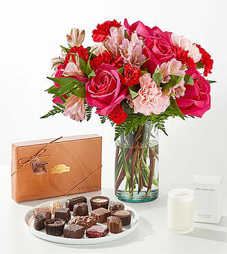 You're Precious Bouquet with Chocolates and Candle