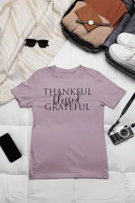 Thankful, Grateful, Blessed Tee