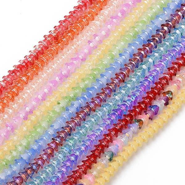 Transparent Glass Beads Strands
