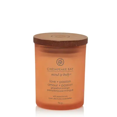 Chesapeake bay Small Love & Passion scented candle glass 96 g