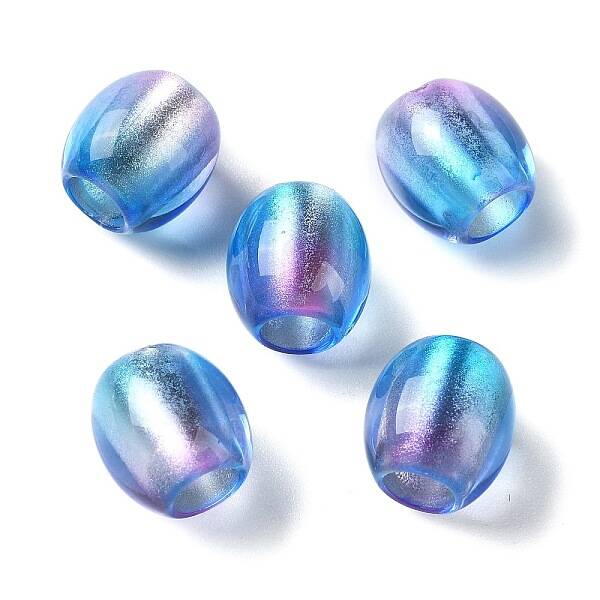 Painted Acrylic Beads