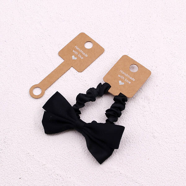 Hair Tie Paper Display Cards