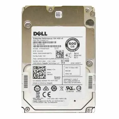 4X0XG Dell 600GB 12Gb/s SAS 15000 2.5-Inch Hard Drive