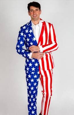 American Flag Tuxedo