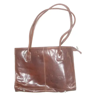 LAVORAZIONE ARTIGIANA Womens Shoulder Bag Brown Leather
