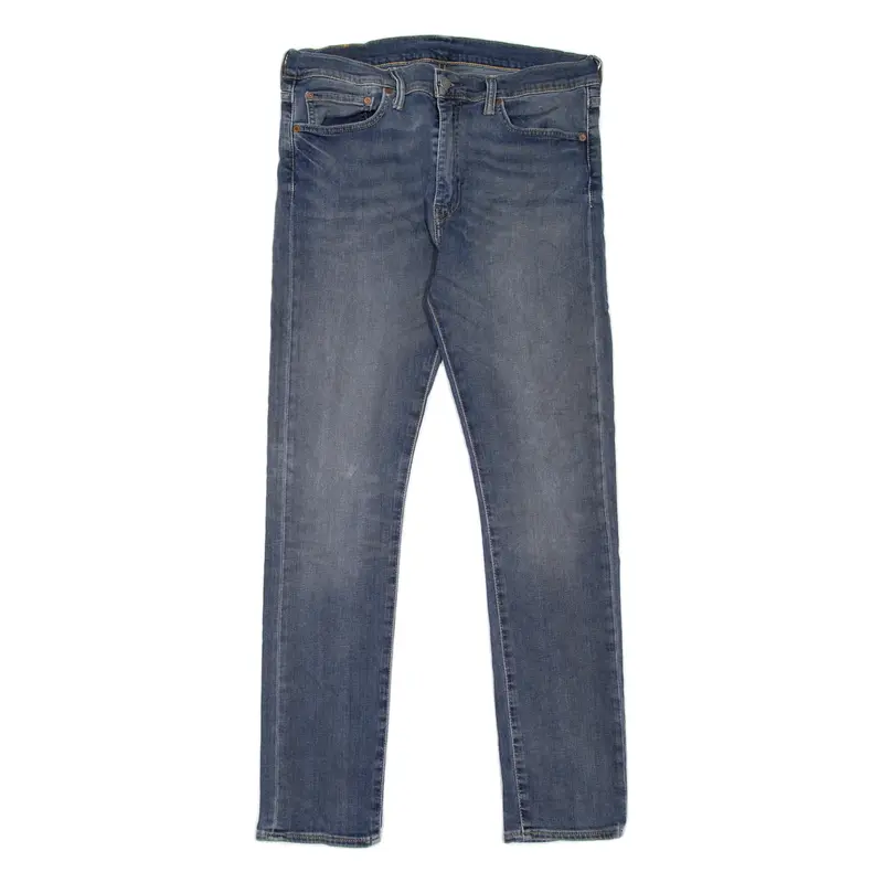 LEVI'S 510 Jeans Mens Blue Slim Skinny Stone Wash W34 L32
