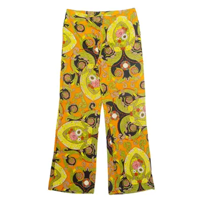 Womens Trousers Orange Regular Bootcut W30 L29