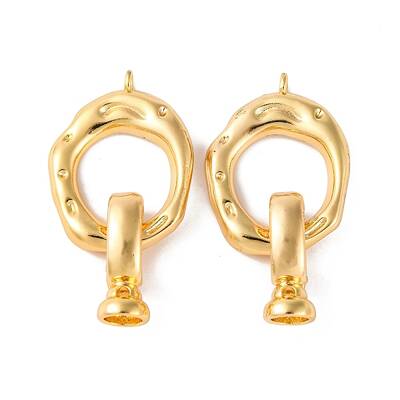 Brass Fold Over Clasps
