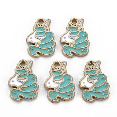 Alloy Enamel Pendants