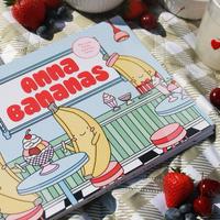ANNA BANANAS - the cute foods coloring book