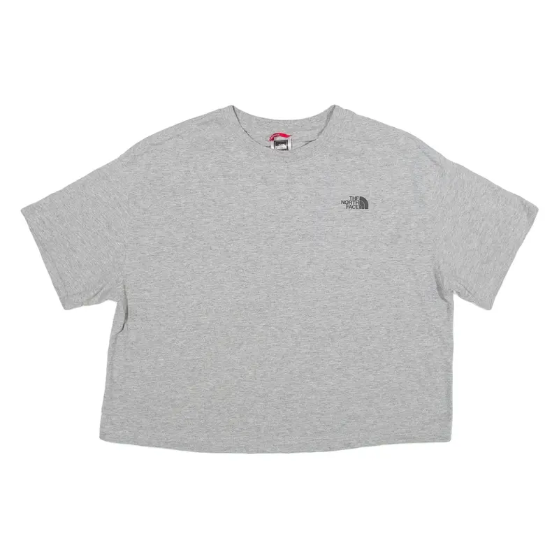 THE NORTH FACE Cropped Womens T-Shirt Grey M