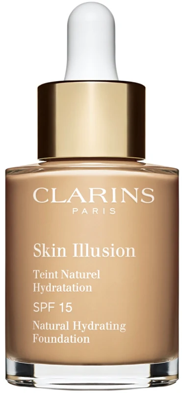 Clarins Skin Illusion Natural Illuminating Hydrating Foundation SPF 15 Color 106N Vanilla 30ml