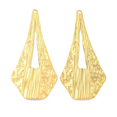 Ion Plating(IP) 304 Stainless Steel Big Pendants