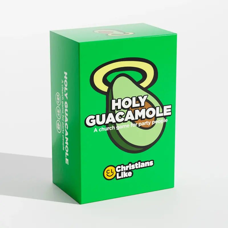 Holy Guacamole - Church Game for Party People - Christian Guessing Game (Explain, Charades, One-Word) - 360 Bible Cards - Bib...