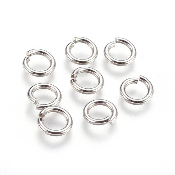Tarnish Resistant 304 Stainless Steel Open Jump Rings