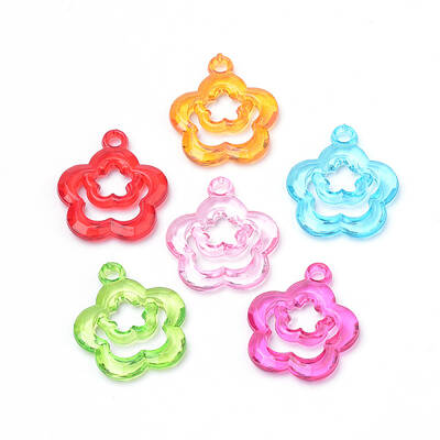 Transparent Acrylic Pendants