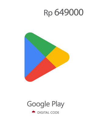 Google Play Gift Card ID 649000 IDR Indonesia | Google