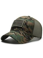 Unisex Casual Trendy Camo Pattern Baseball Cap, Camo Hat, Adjustable Hat, Trucker Hats for Men, Summer Street Style Sportive ...