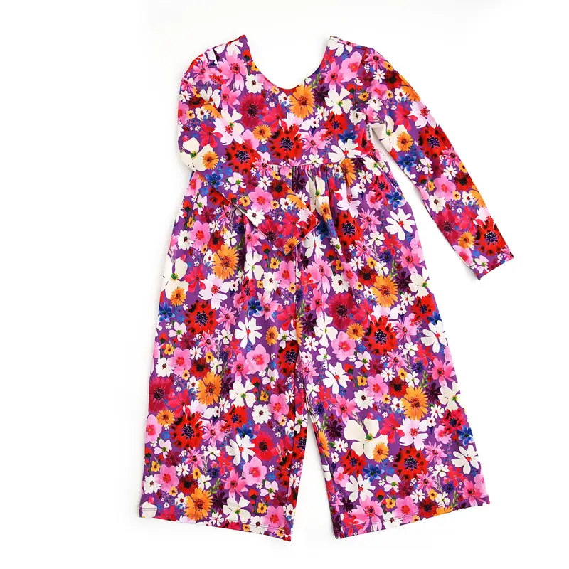 Kaia Romper Bamboo Baby Toddler Outfit Floral Print