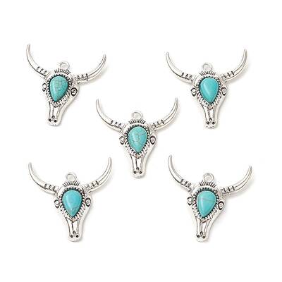 Synthetic Turquoise Pendants