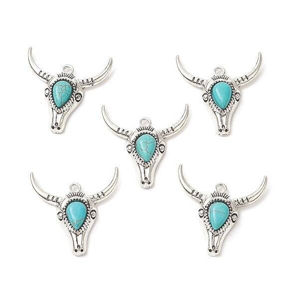 Synthetic Turquoise Pendants