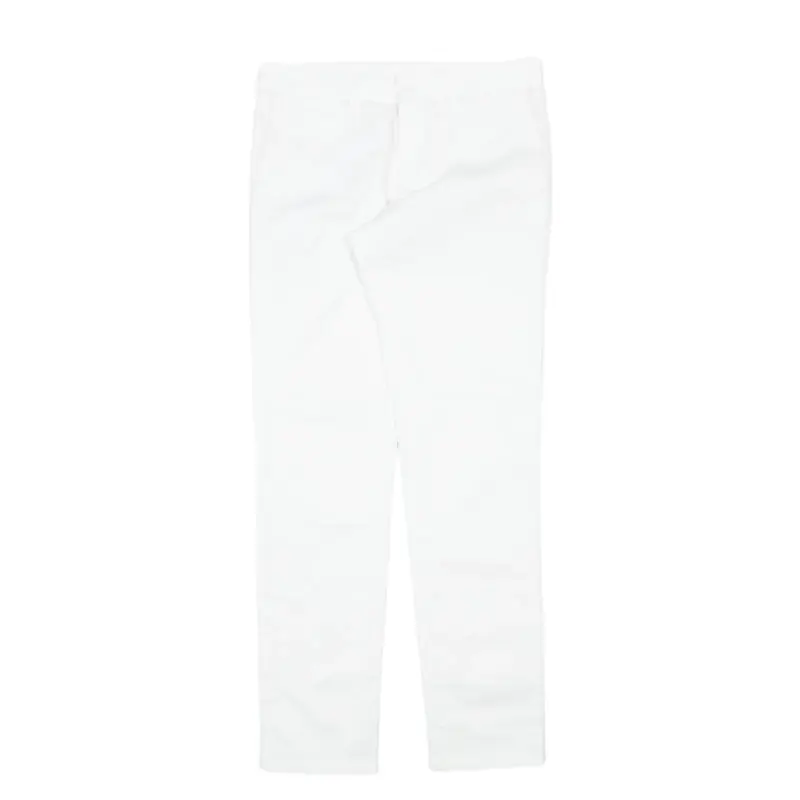 CARHARTT Sid Pant Trousers Cream Slim Skinny Mens W30 L32